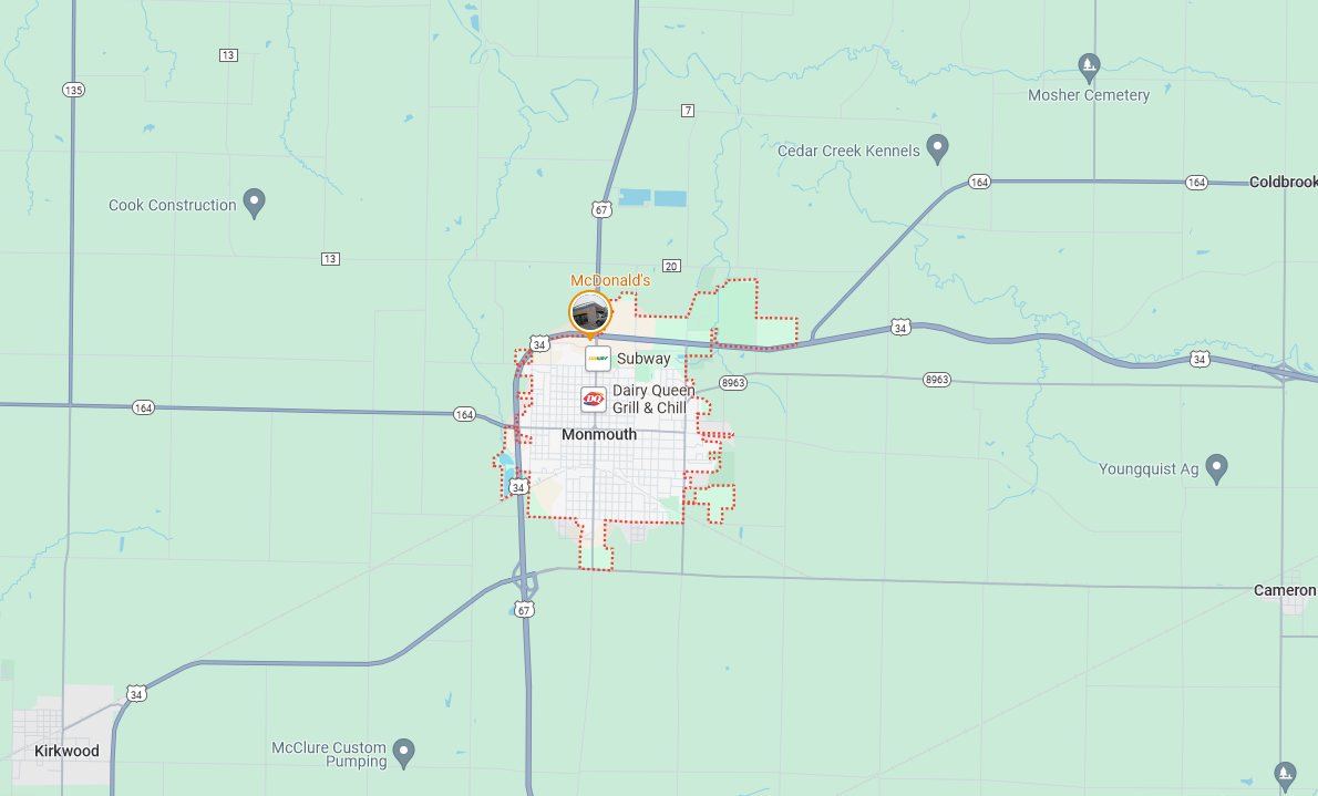 Monmouth service area