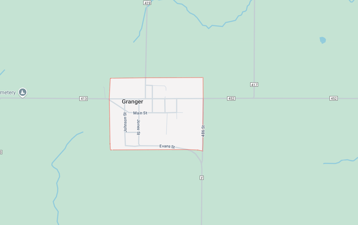 Granger service area