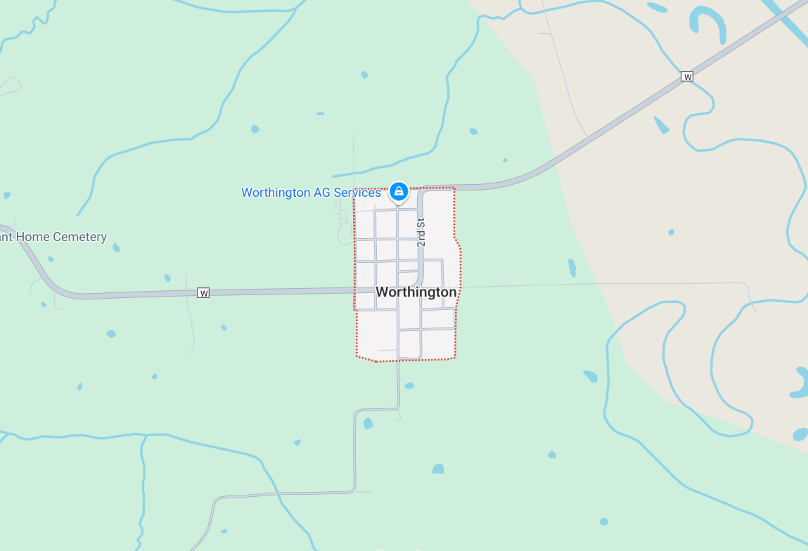 Worthington service area